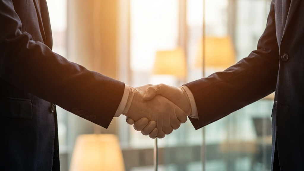 JV(ジョイントベンチャー)で小さな会社が他社の資産を活用する仕組みの図